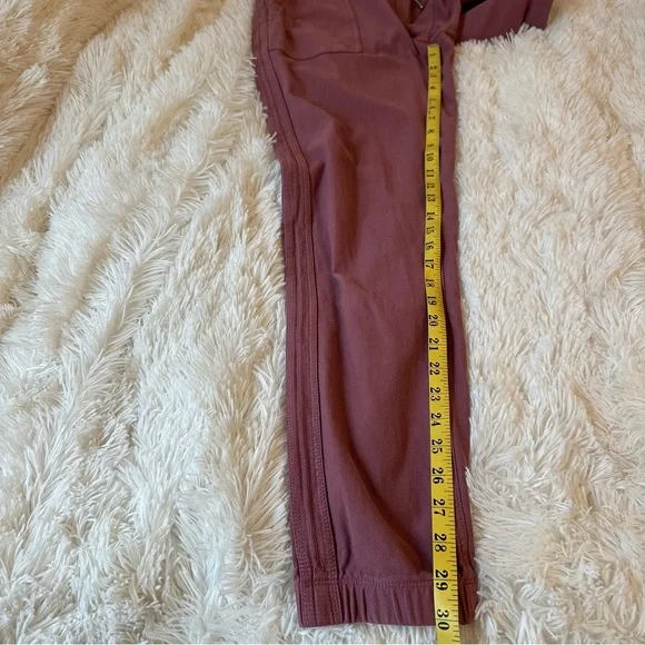Athleta Farallon Tawny Rose Pink Jogger Pants Size: Medium Tall - Picture 6 of 11
